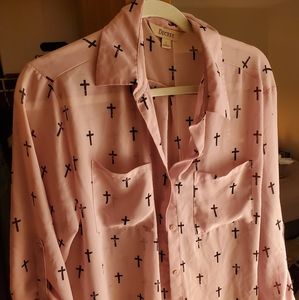 Long sleeve thin dress shirt